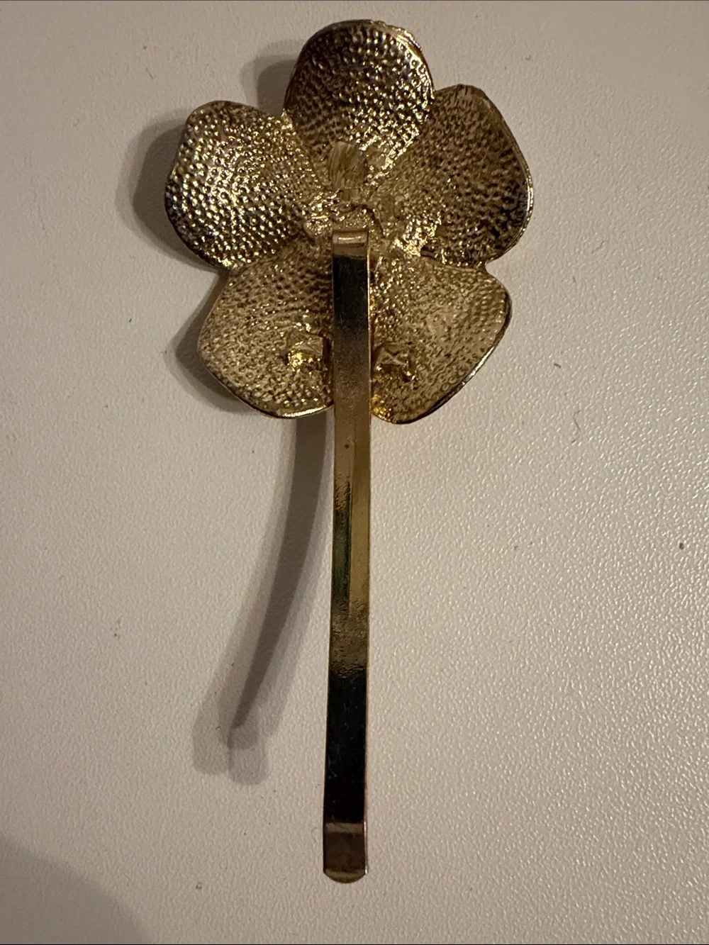 Vintage Hairpin with Rhinestone Center